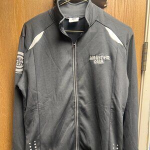 ***Team Ortho Monster Dash Grey Jacket Womens Medium Fill Zip Activewear NEW***